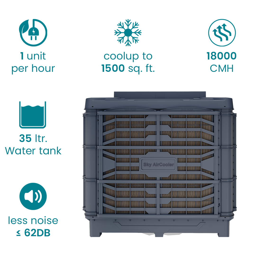 18000 CMH Top Discharge Air Cooler