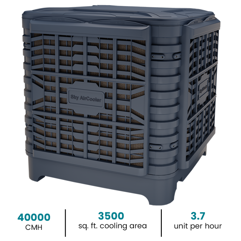 40000 CMH Down Discharge Air Cooler