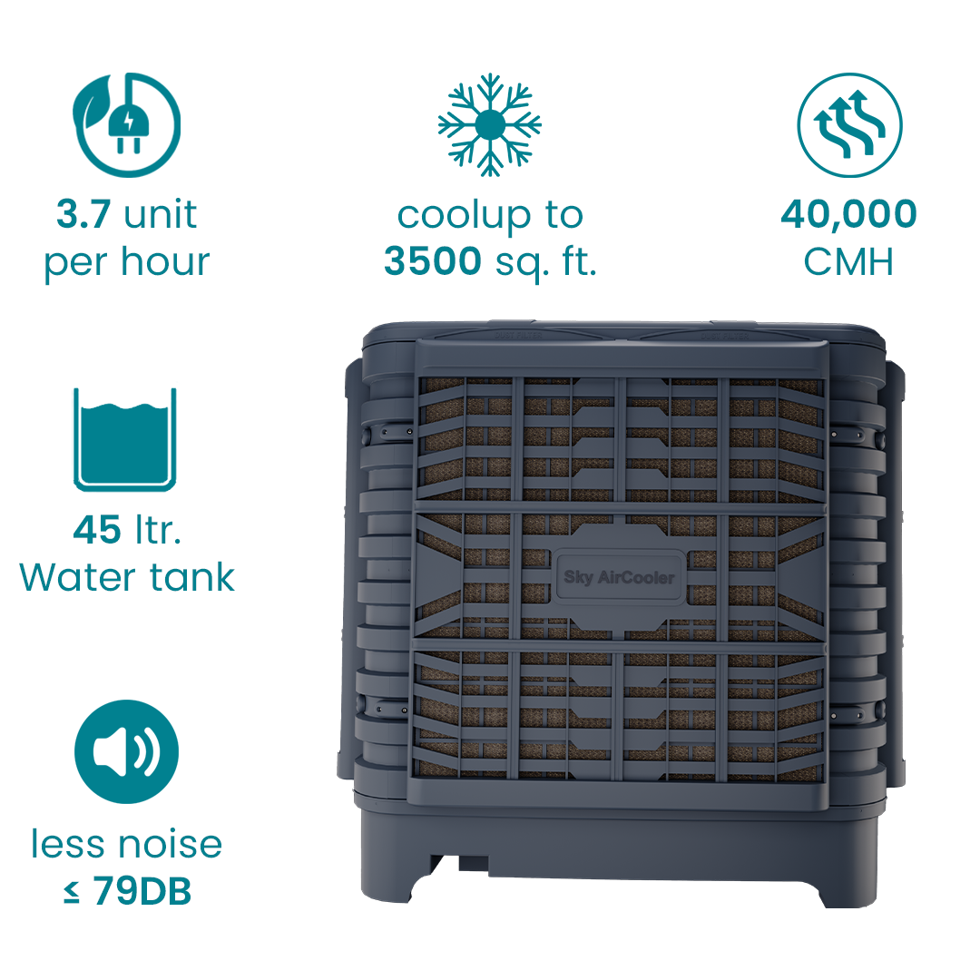 40000 CMH Down Discharge Air Cooler