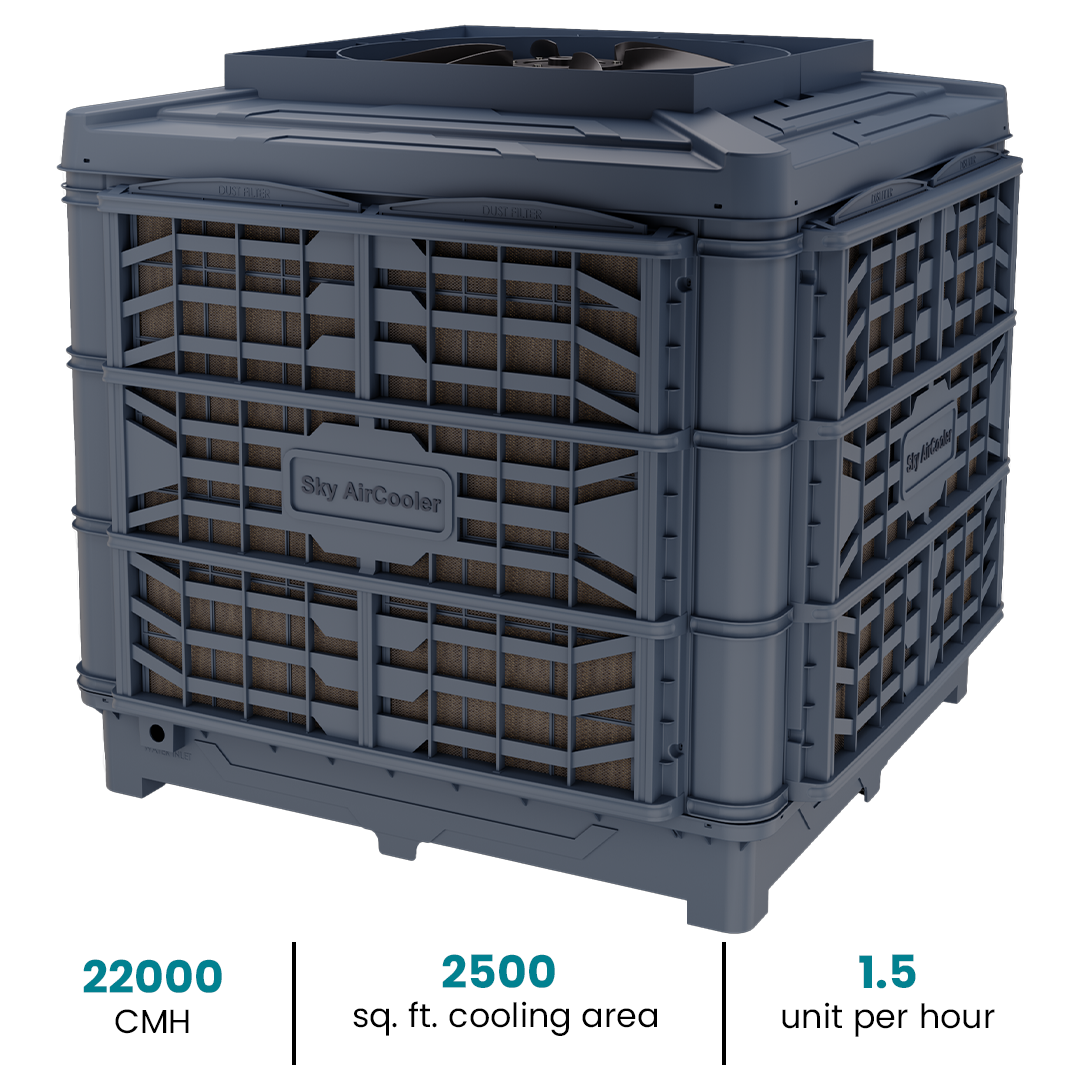 22000 CMH Top Discharge Air Cooler