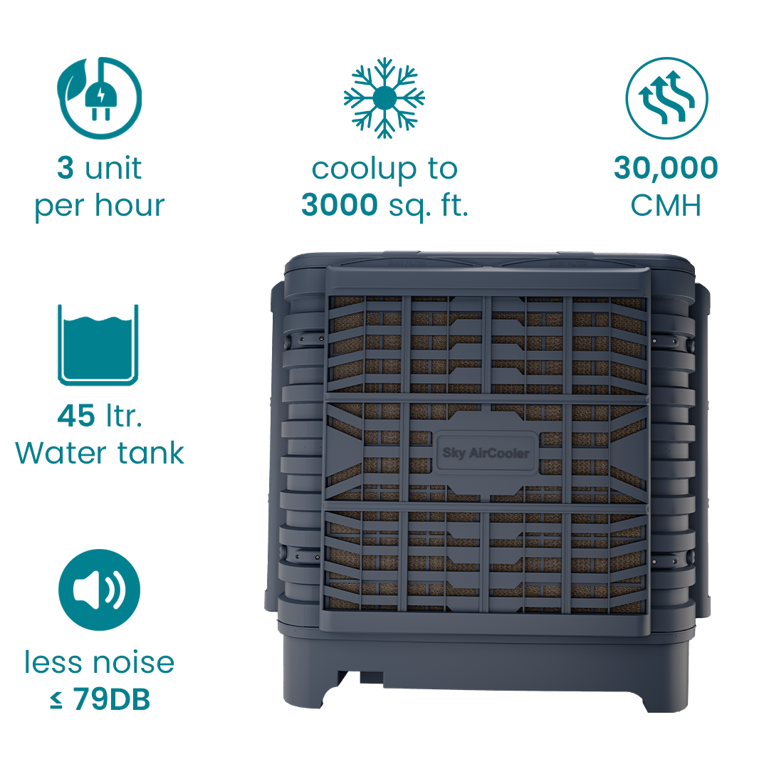 30000 CMH Down Discharge Air Cooler