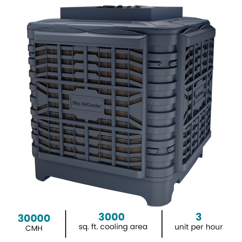 30000 CMH Top Discharge Air Cooler